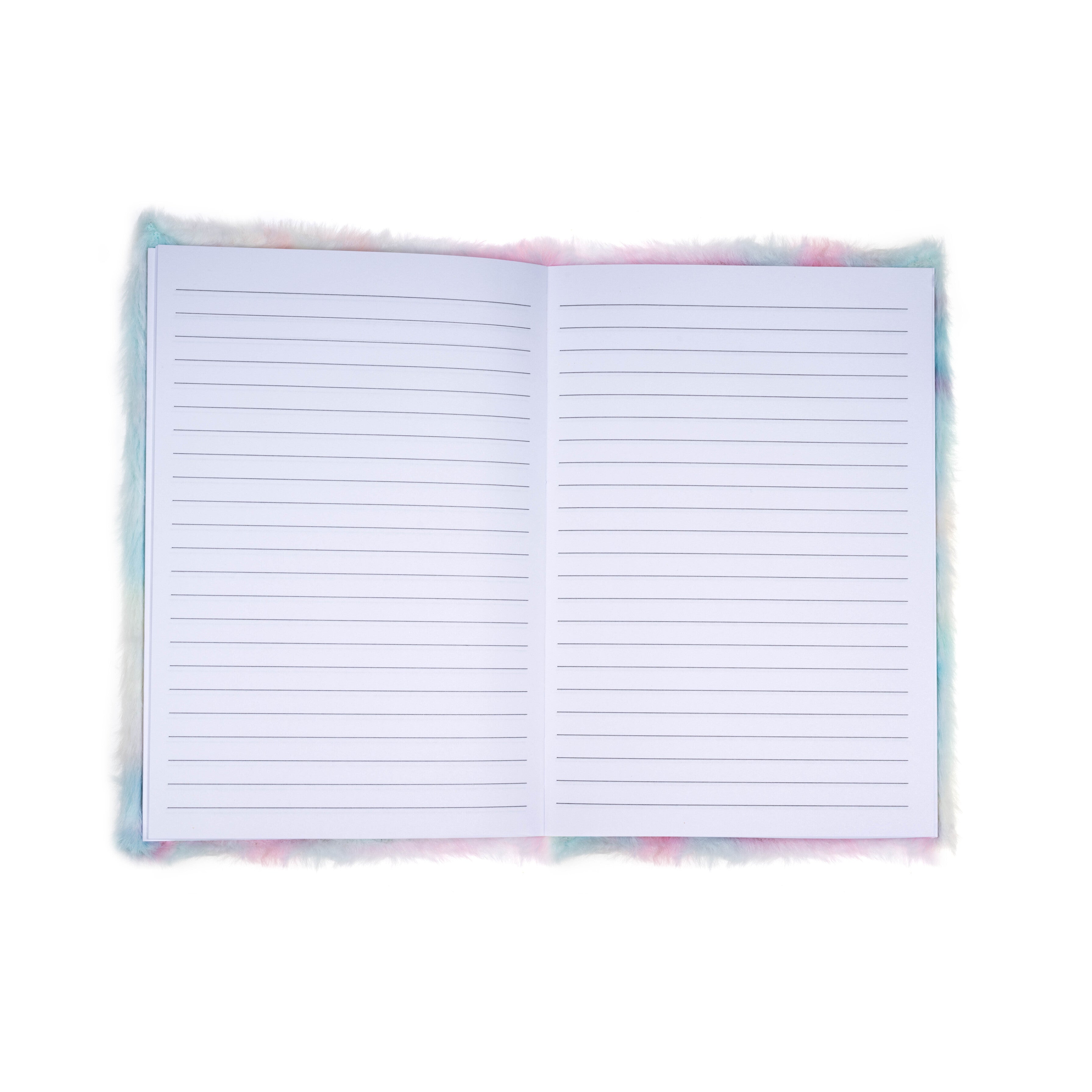 Fuzzy Daisy Plush Diary