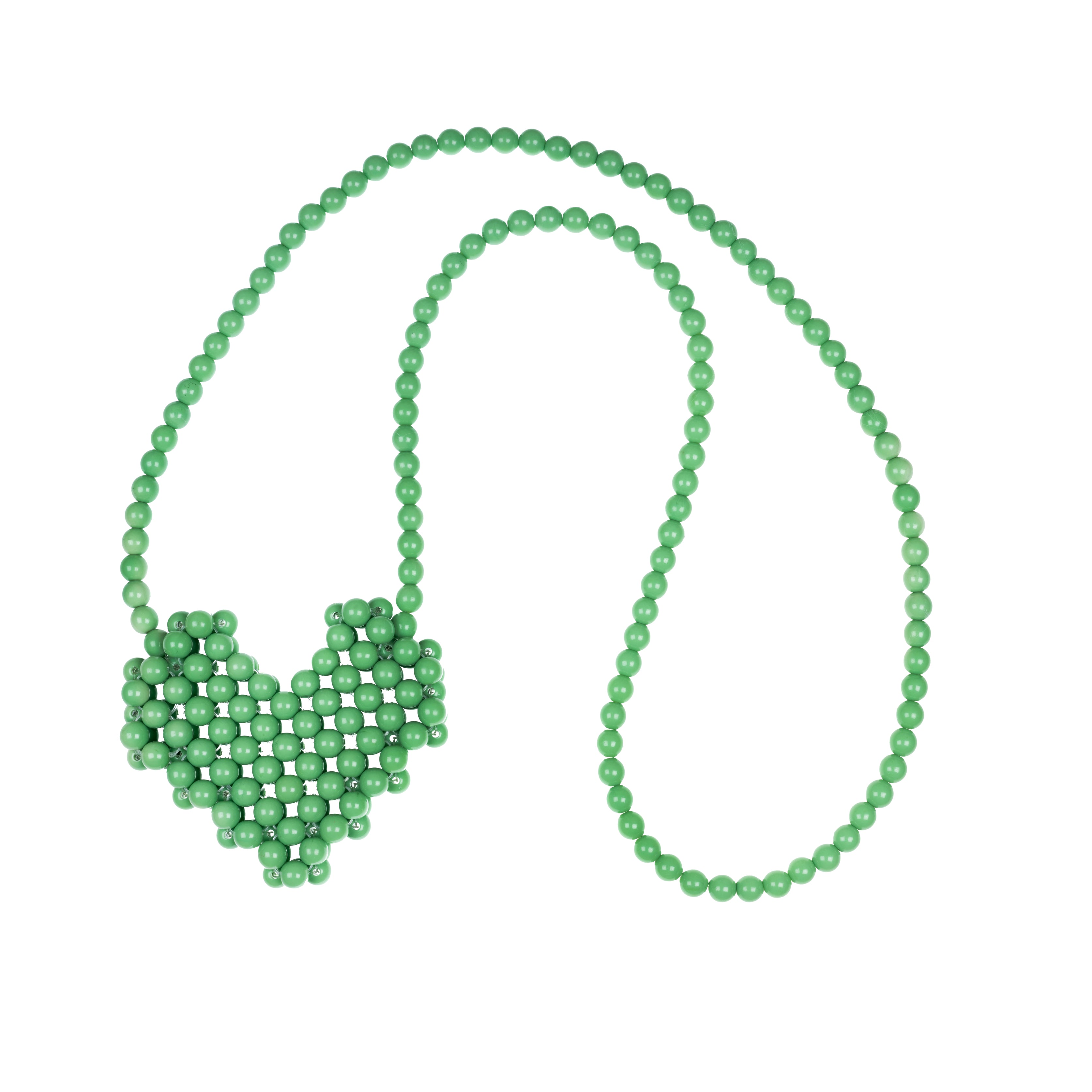 Mini Bead My Heart Bag - Purple