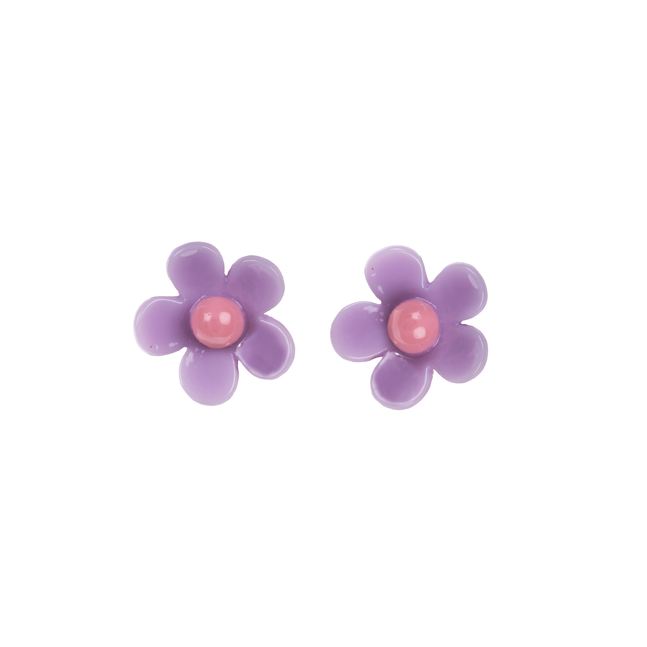 Blush Daisies - Stud Earrings