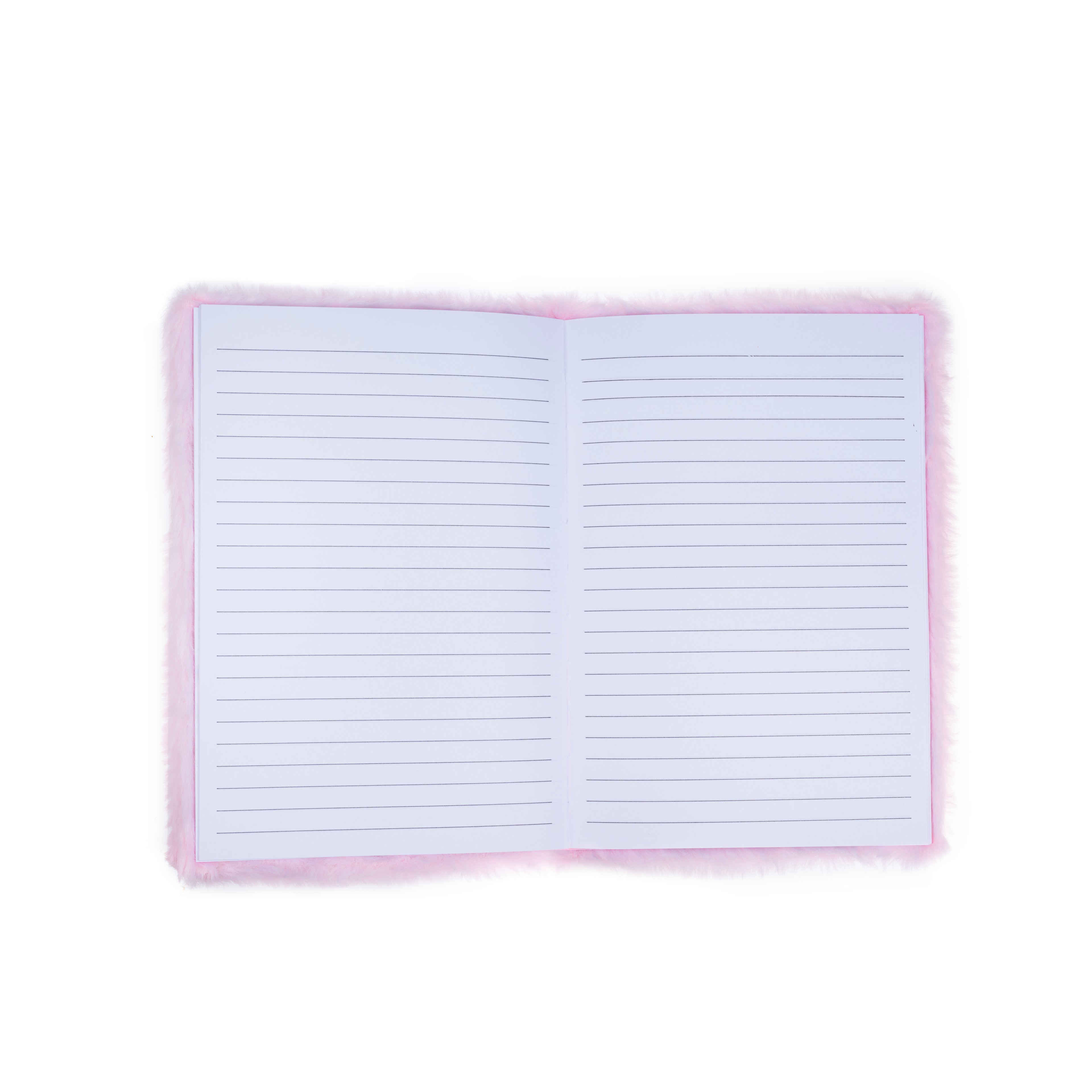 Pink Pitter Paws Plush Diary