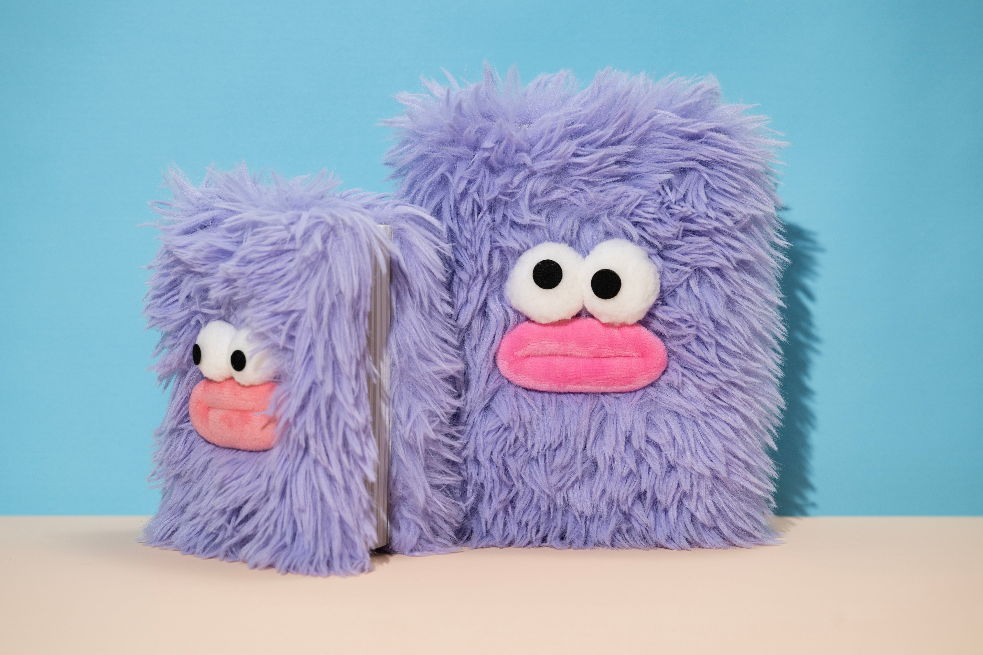 Purple Fluff Monster - Plush Diary
