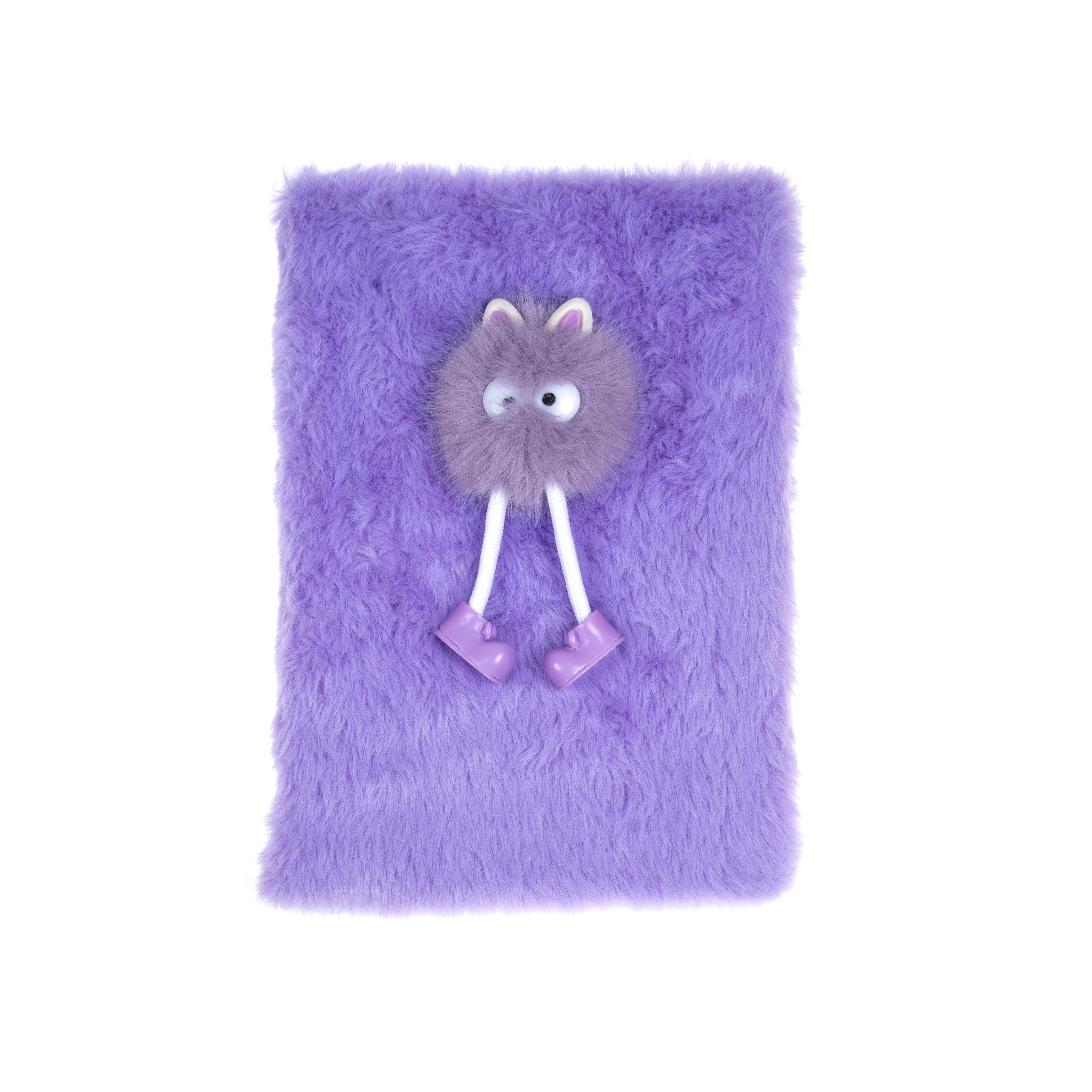Blue Pitter Paws Plush Diary
