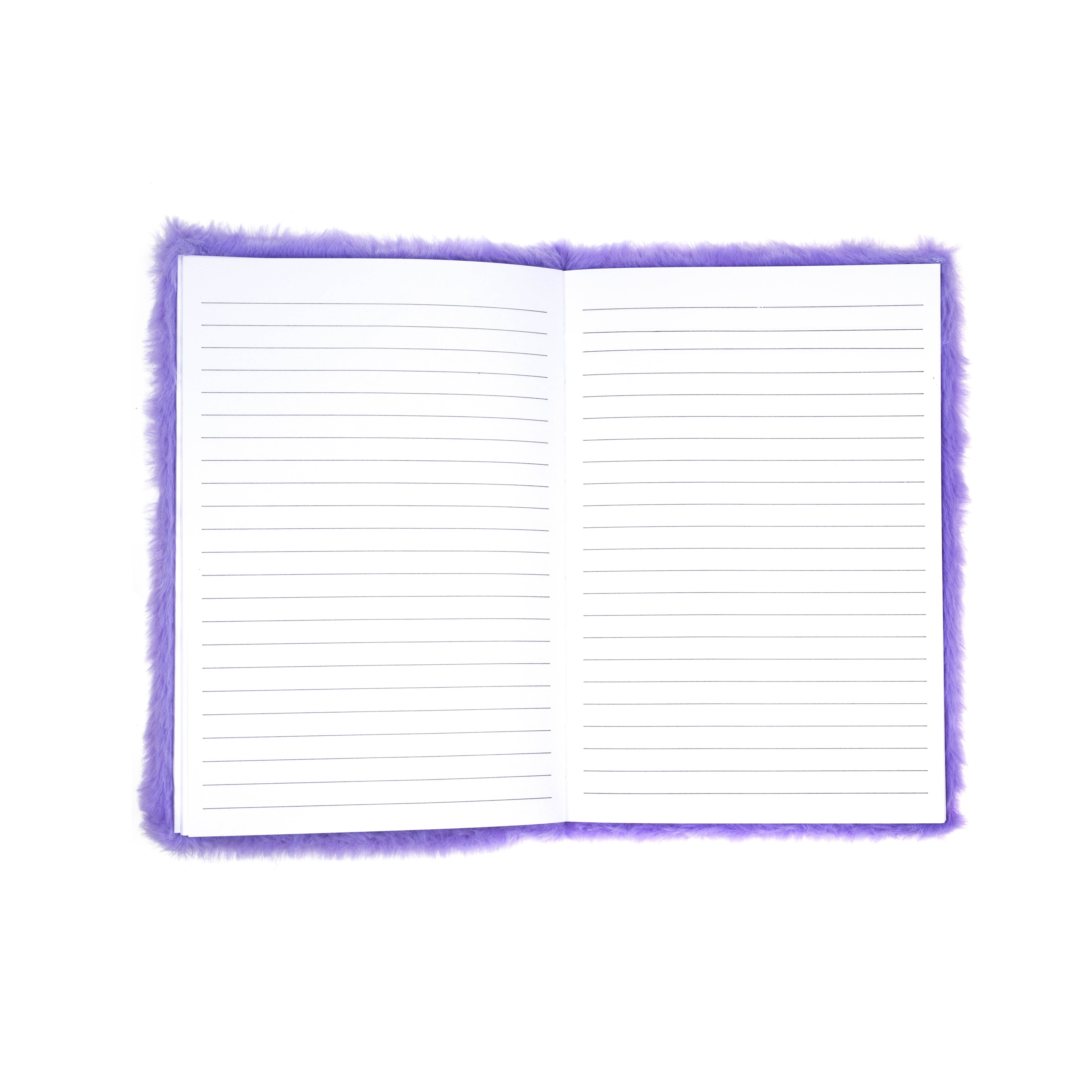 Purple Pitter Paws Plush Diary