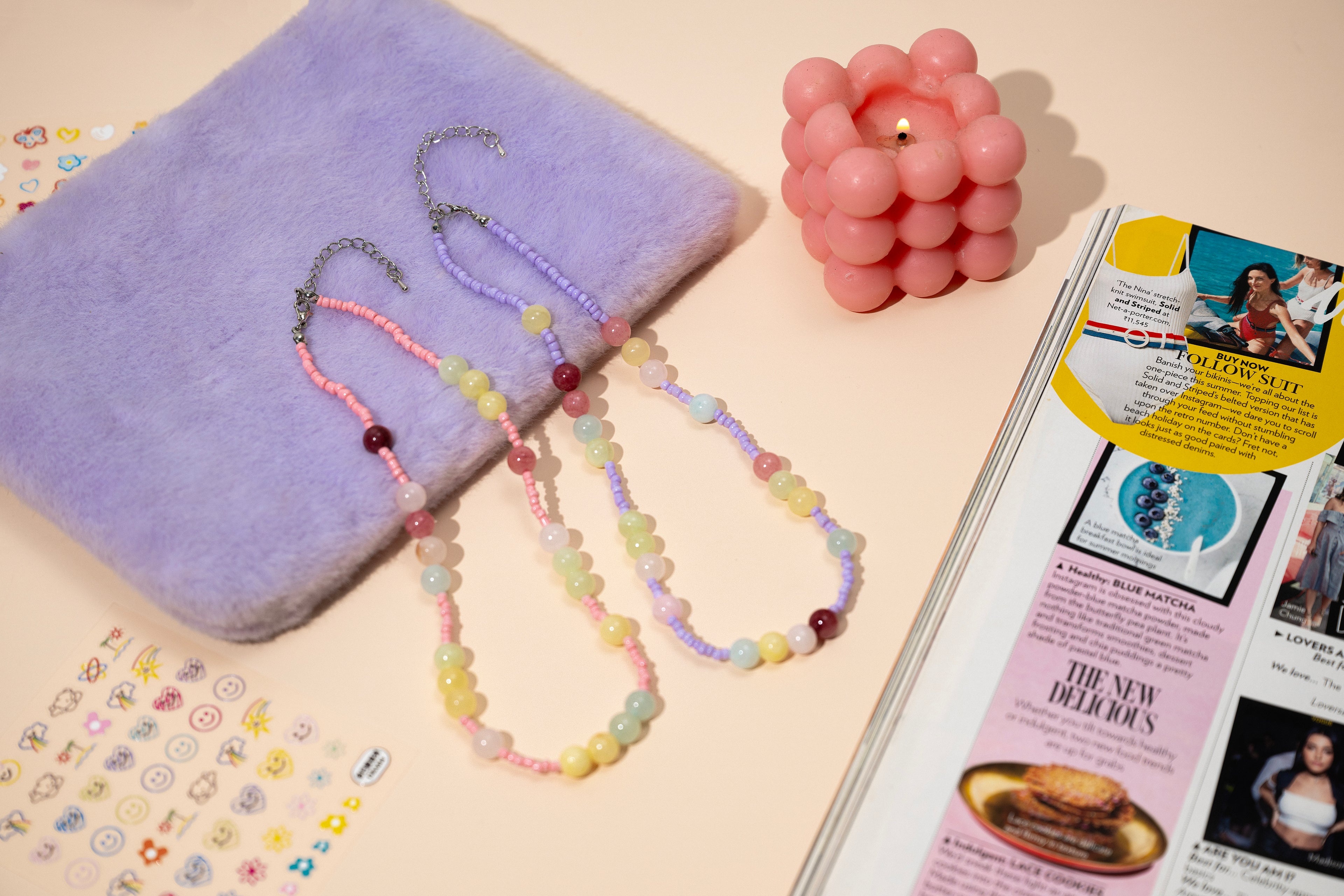 Sugar Beads - Pink