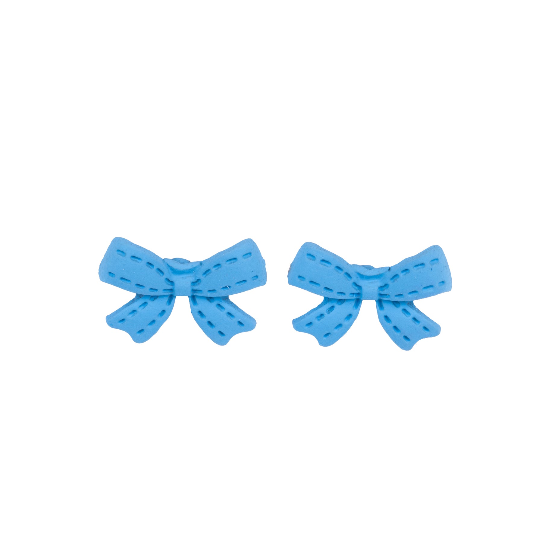 Tiny Knots - Pink - Stud Earrings