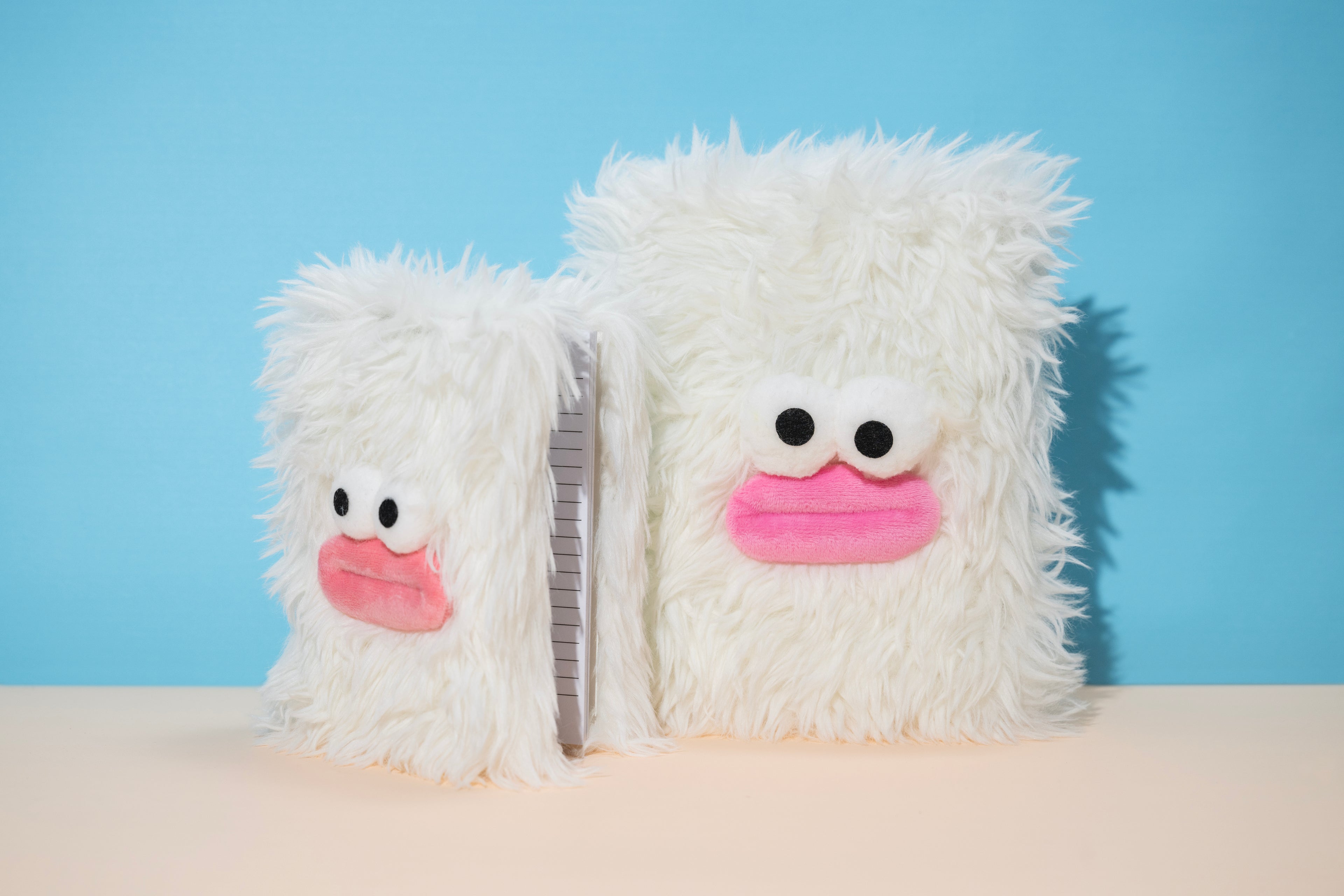 Green Fluff Monster - Plush Diary