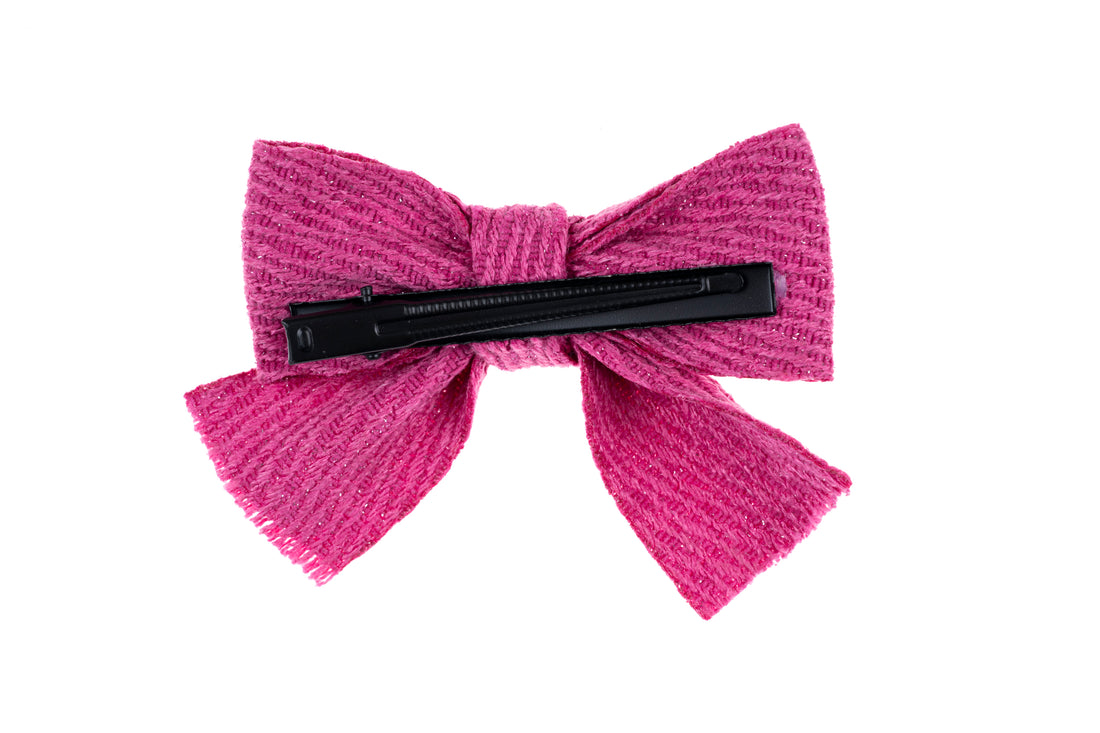 Berry Bow Hairclip