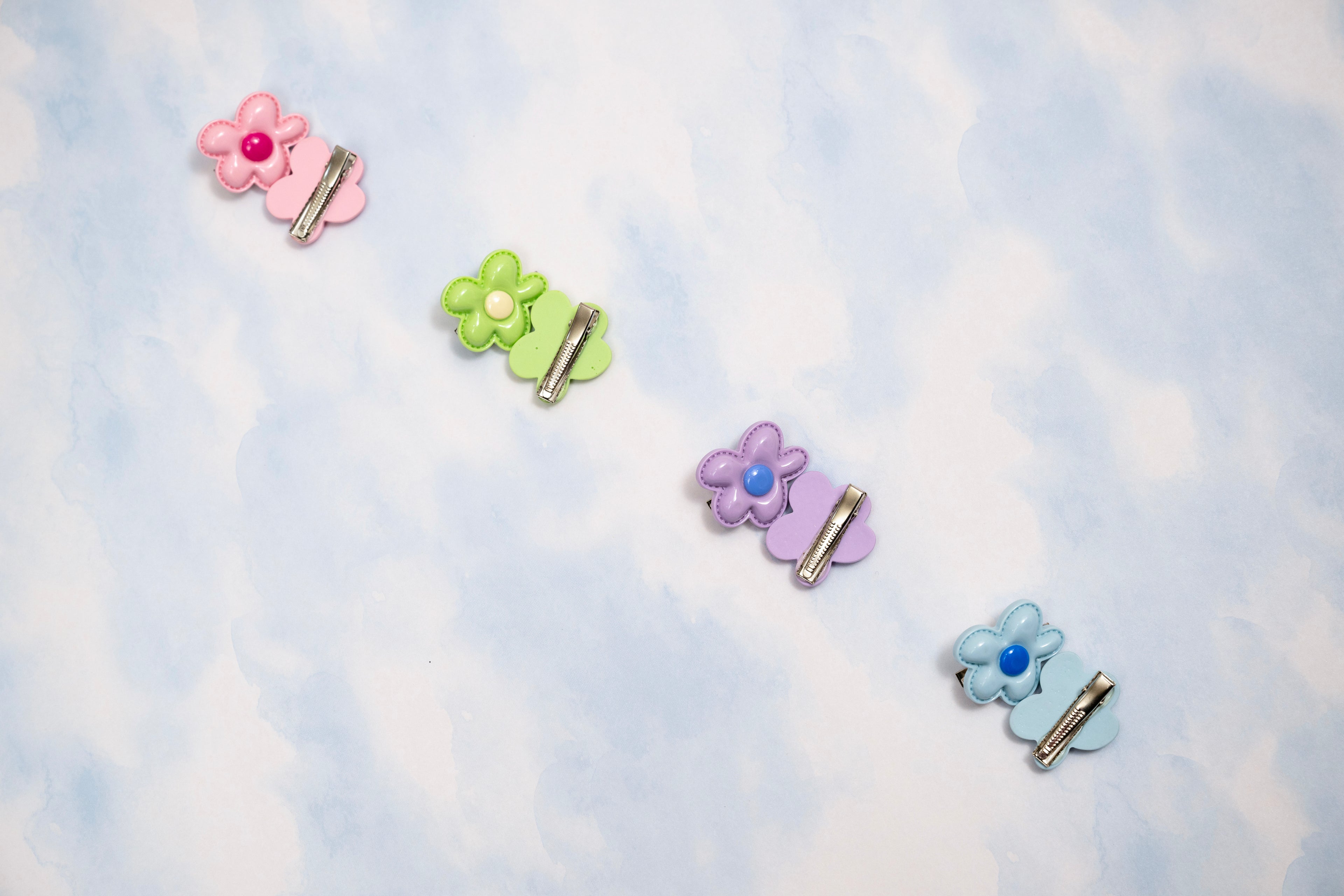 Blue Blossoms (Set of 2)