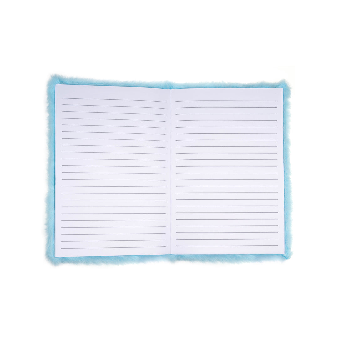Blue Pitter Paws Plush Diary