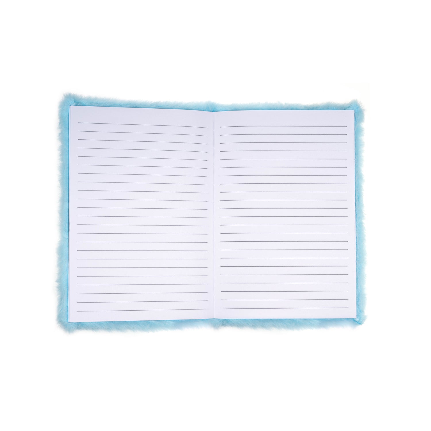 Blue Pitter Paws Plush Diary