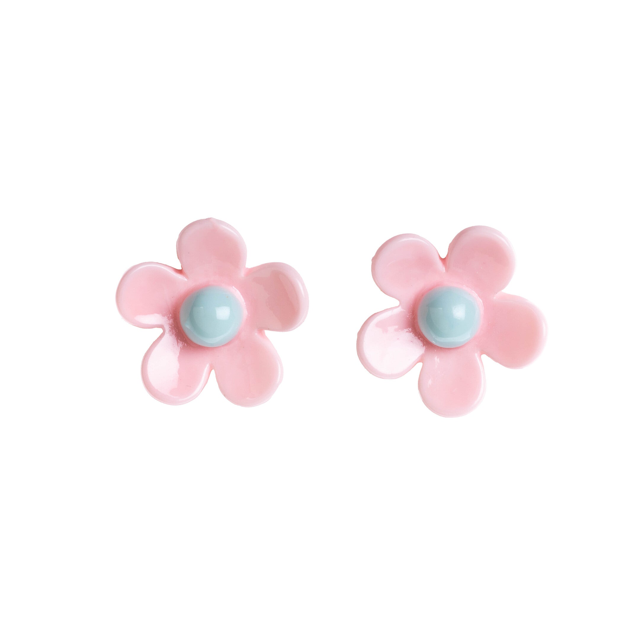 Blush Daisies - Stud Earrings