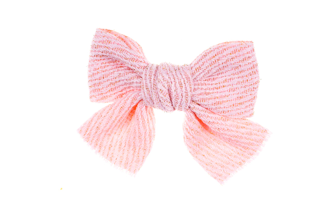 Blush Bow Hairclip