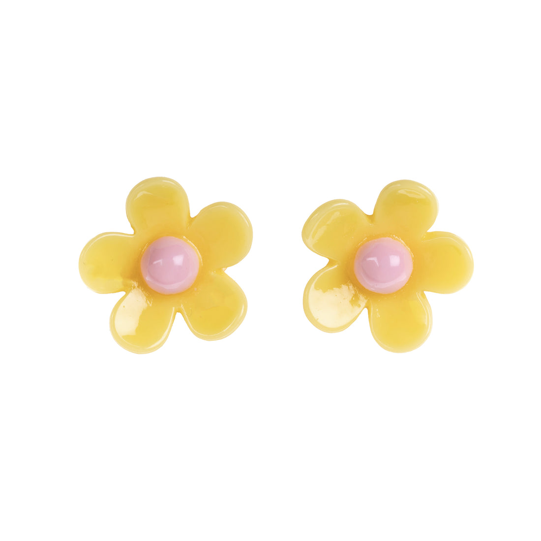 Buttercream Daisies - Stud Earrings
