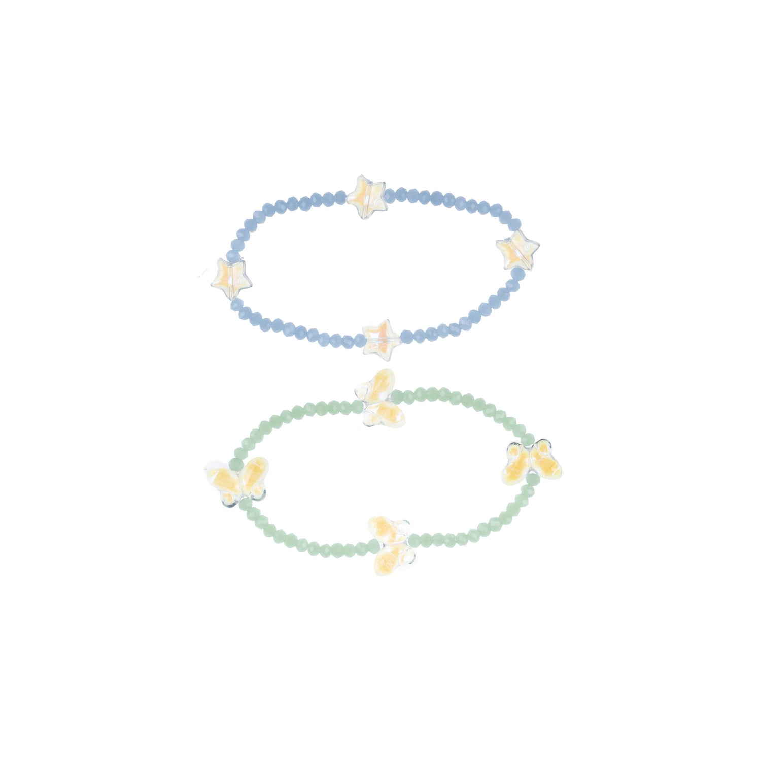 Dew Drop Stretchable Bracelet - Green