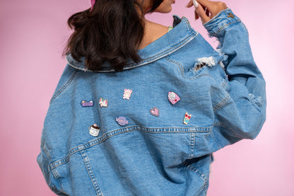 Game Over Heart - Enamel Pin