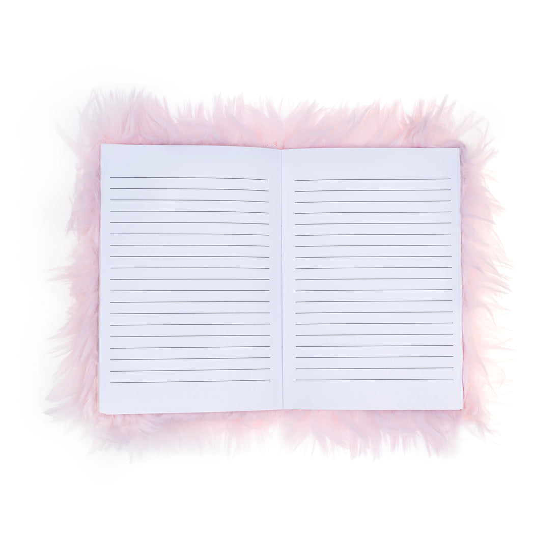 Pink Fluff Monster- Plush Diary