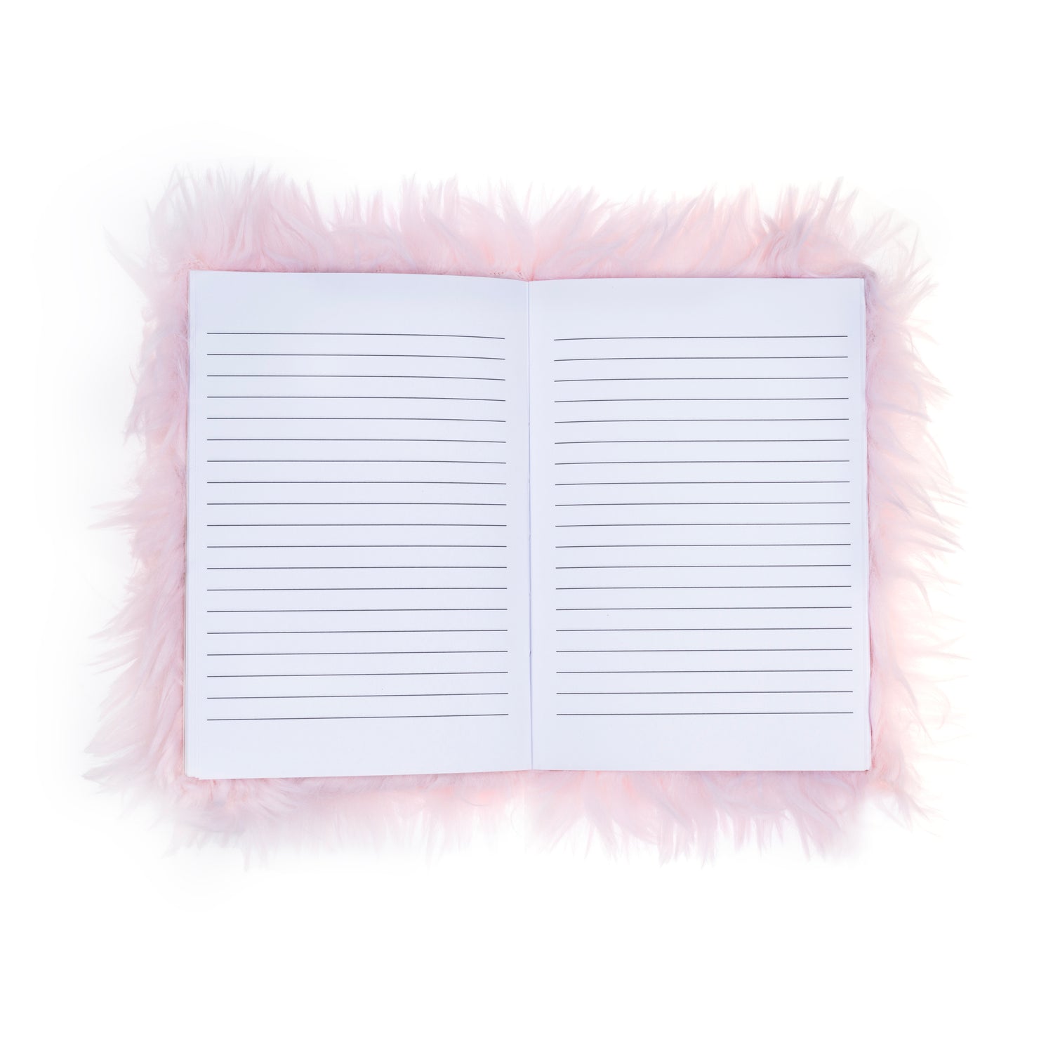 Pink Fluff Monster- Plush Diary