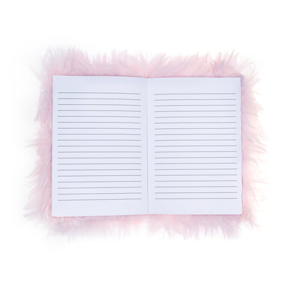 Pink Fluff Monster- Plush Diary