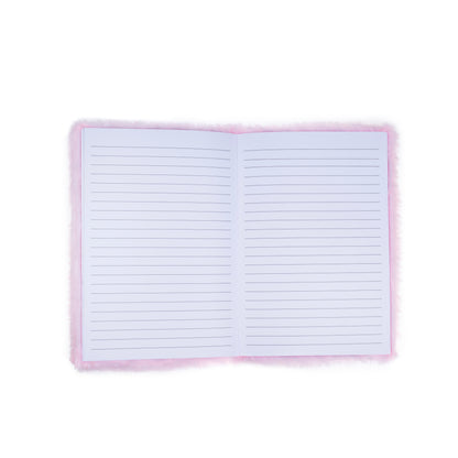 Pink Pitter Paws Plush Diary