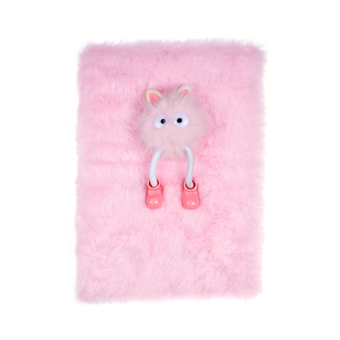 Pink Pitter Paws Plush Diary