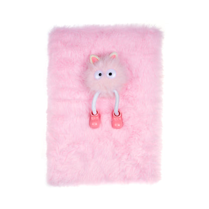 Blue Pitter Paws Plush Diary