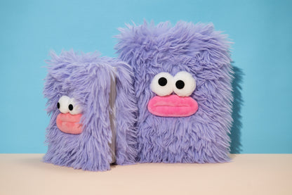 Purple Fluff Monster - Plush Diary