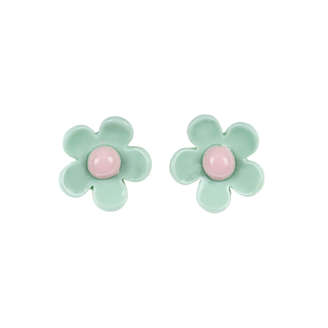 Blush Daisies - Stud Earrings
