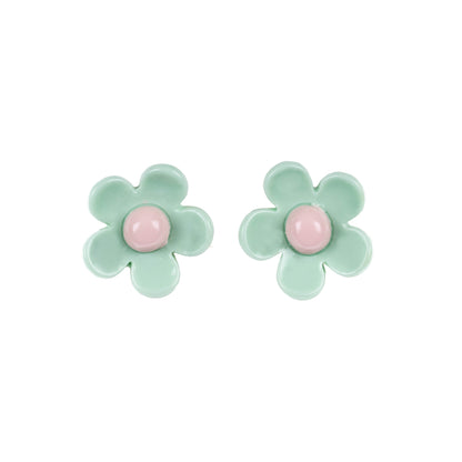 Blush Daisies - Stud Earrings