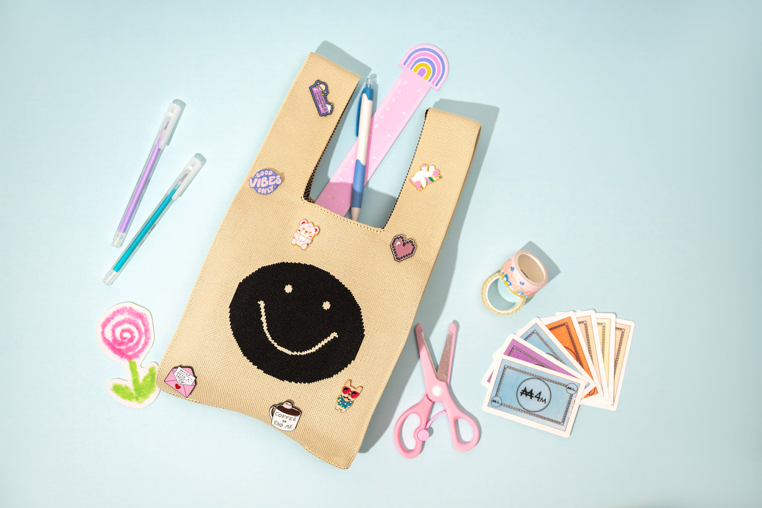 Smiles To-Go + 8 Enamel Pins