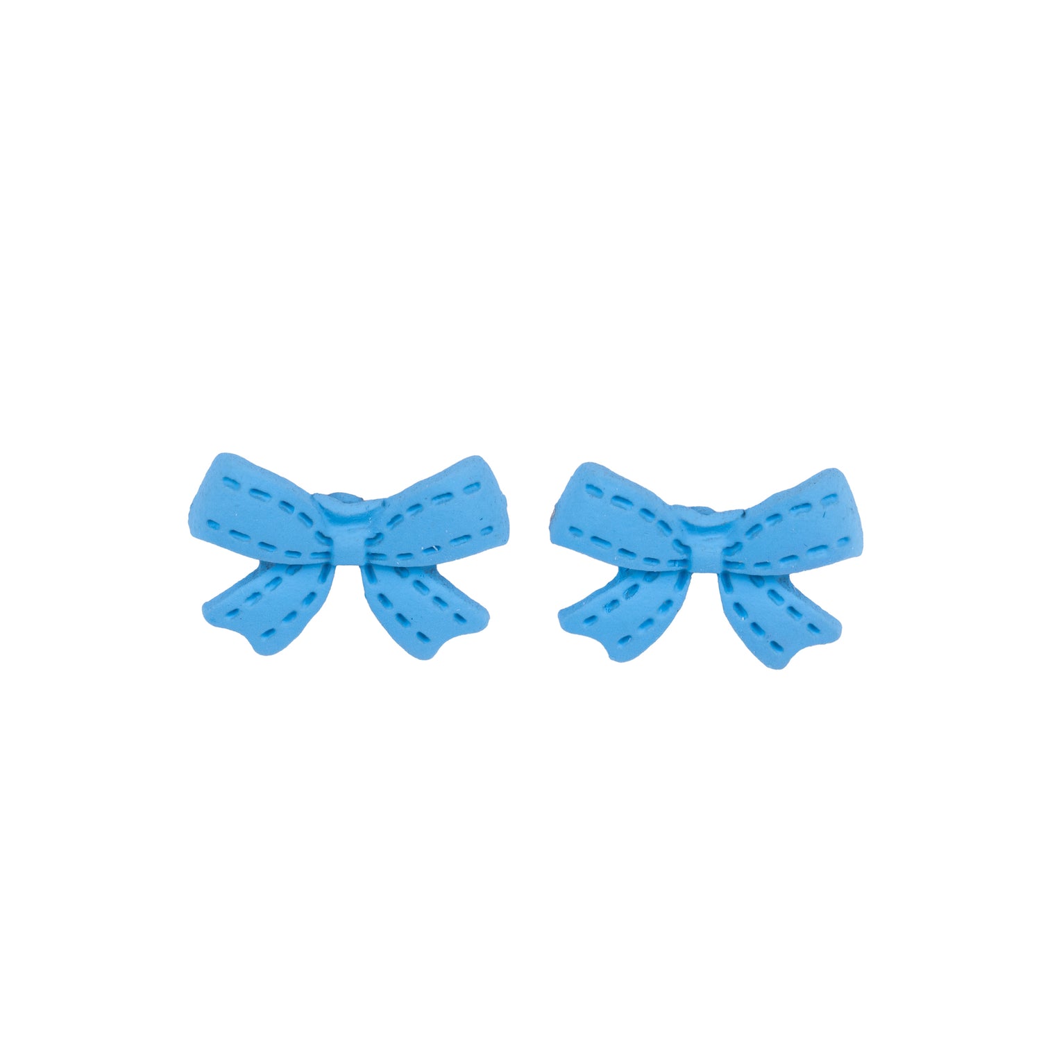 Tiny Knots - Pink  - Stud Earrings