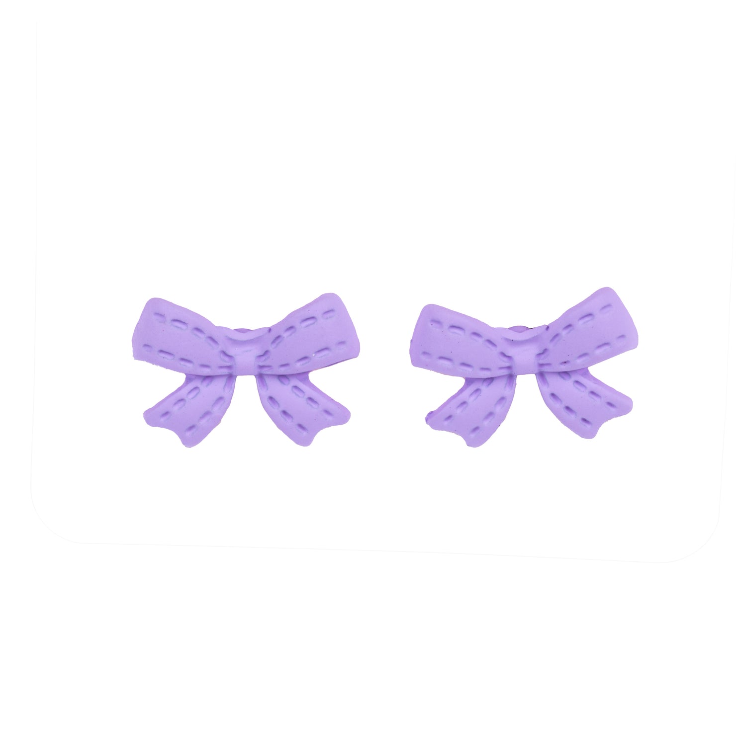 Tiny Knots - Pink  - Stud Earrings