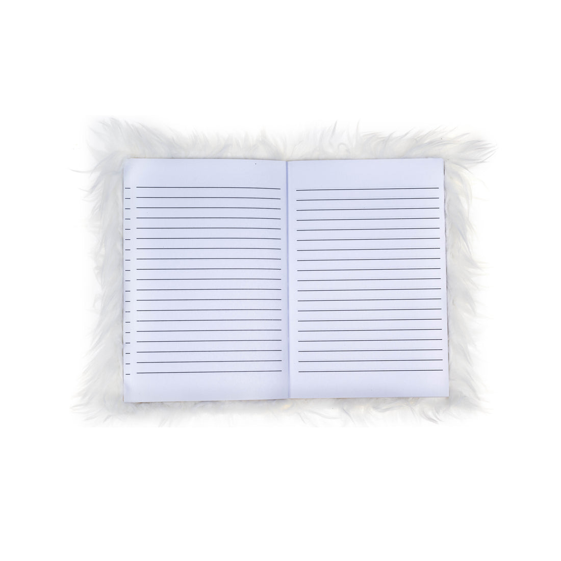 White Fluff Monster - Plush Diary