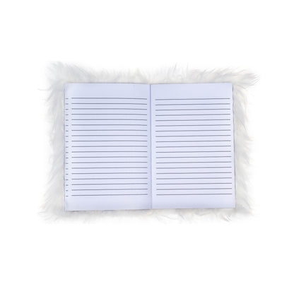 White Fluff Monster - Plush Diary