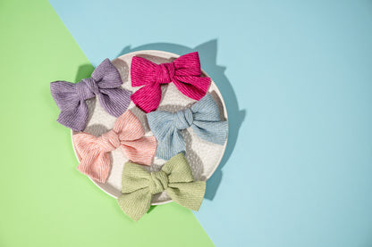 Berry Bow Hairclip