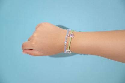 Dew Drop Stretchable Bracelet - Green